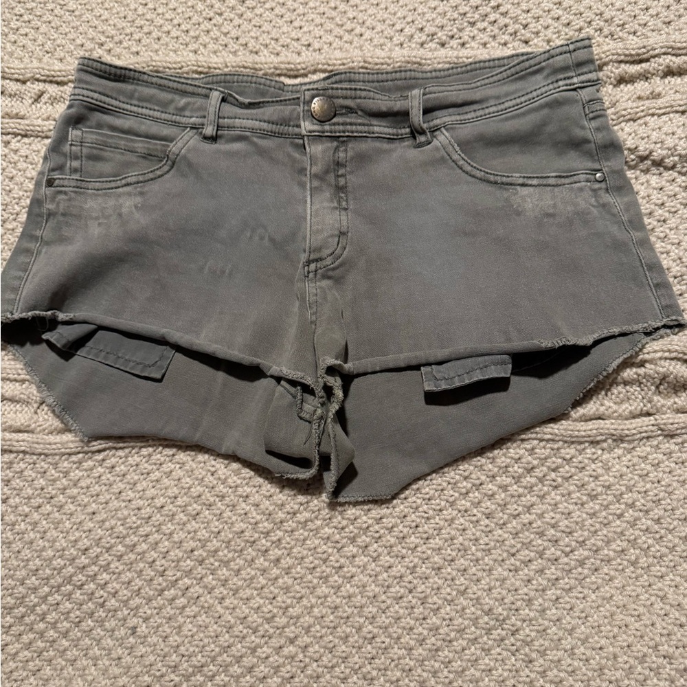 Billabong Charcoal Jean Shorts